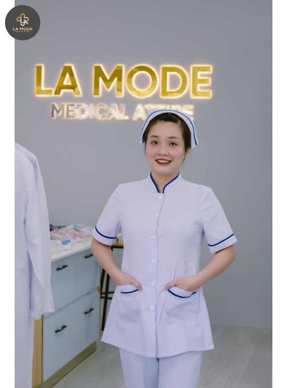 Bộ Áo điều dưỡng cao cấp nữ