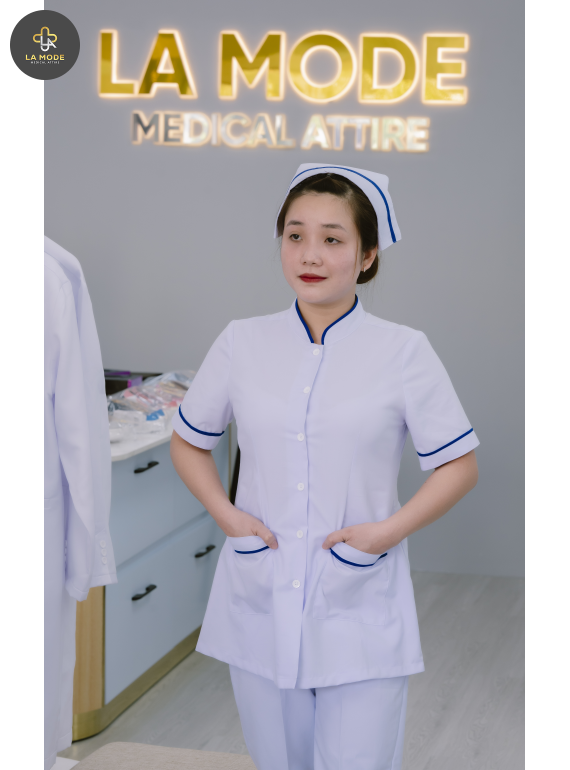 Bộ Áo điều dưỡng cao cấp nữ