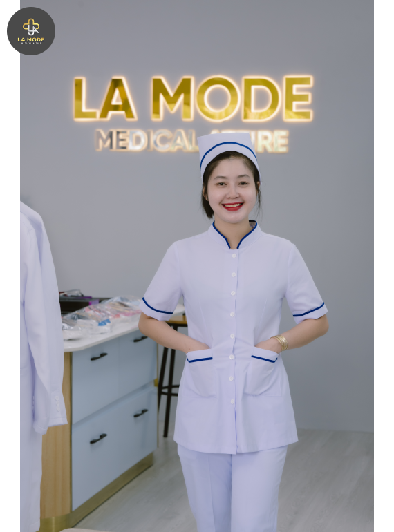 Bộ Áo điều dưỡng cao cấp nữ