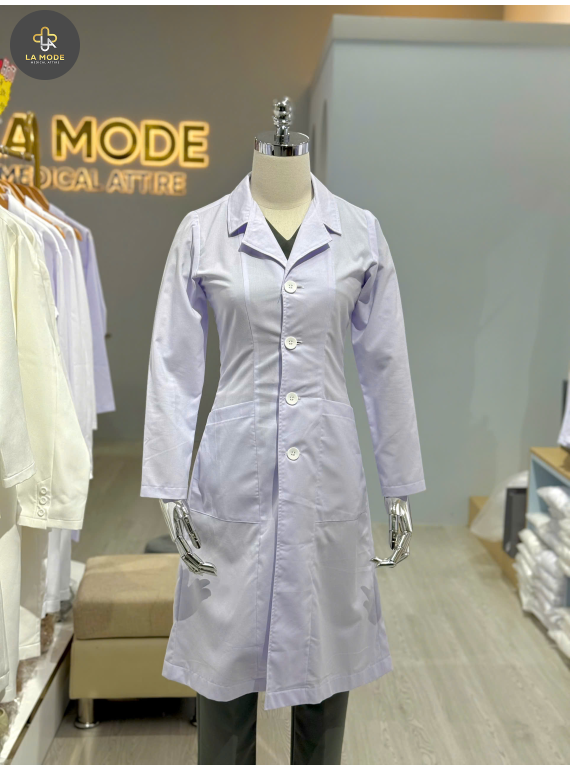 Áo Blouse bác sĩ tay dài Basic
