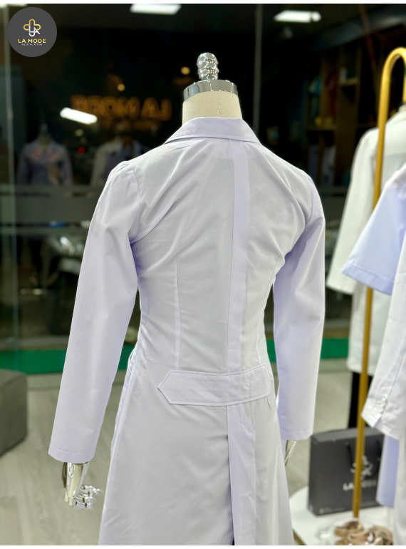 Áo Blouse bác sĩ tay dài Basic