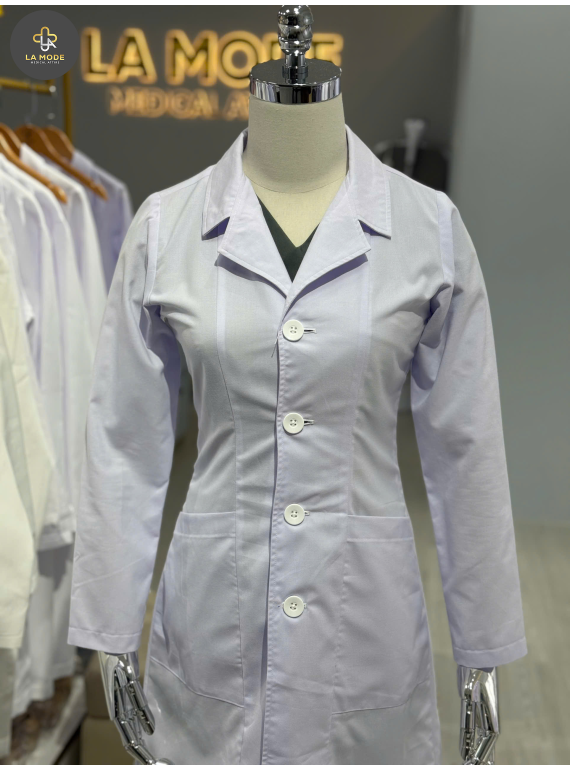 Áo Blouse bác sĩ tay dài Basic